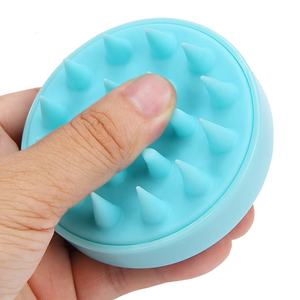 Cepillo masajeador de cuero cabelludo de silicona suave, para <span class=keywords><strong>el</strong></span> cuidado del cabello y relajación de la cabeza, <span class=keywords><strong>el</strong></span> más vendido - Product Image 5