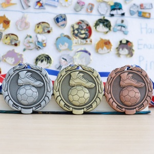 Medallas de Fútbol al por Mayor LY, Medallas de Metal 3D de Fantasía, Medallas de Fútbol de Primera Clase para Torneos Americanos - Product Image 2