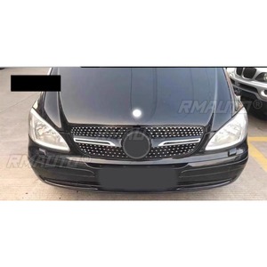 <b>Car</b> Bumper Grill <b>Decorative</b> Strips Racing Grille Body Kit Front Bumper Grill For Mercedes Benz W639 2008-2010 Exterior Part - Product Image 3