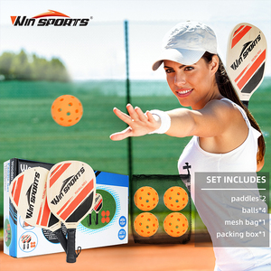 Pickleball de haute qualité pour enfants, divertissement en plein air, nouveau modèle multicolore en TPE du Vietnam, dans un sac en filet/boîte de présentation par Genius - Product Image 2