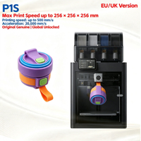 Printer 3D Bamboo Lab Versi Internasional Tanpa Kunci A1 A1 Mini A2L X2D P2S P1S H2S H2C H2D Mesin Cetak Dalam Ruangan dengan Kebisingan Rendah