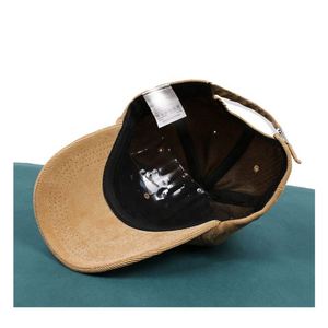 Créez votre propre logo, casquette de papa non structurée à 6 panneaux, broderie personnalisée, casquette en velours côtelé - Product Image 6