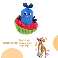 Vente en gros Nouveau design Jouet pour chien en coton en peluche Jouet à pain interactif pour animaux de compagnie Série de packs à déjeuner durables pour chiens