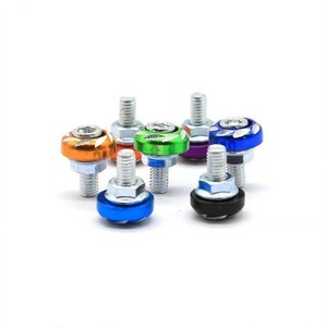 Vis de modification de moto 6 mm en aluminium coloré classe 8.8, filetage métrique, ajustement universel - Product Image 1