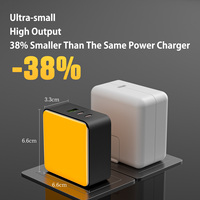 Station de charge de bureau TKT originale haute puissance, chargeur USB-C PD GaN 3 ports 100W, design pliable pour certifié MFi