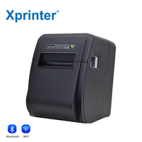 Xprinter Impresora Térmica de Alta Velocidad, Impresora de Recibos Térmica para Restaurante, Diente Azul, 80mm, Wifi, 1 Unidad, 1 Unidad, 1 Unidad, 2 Unidades