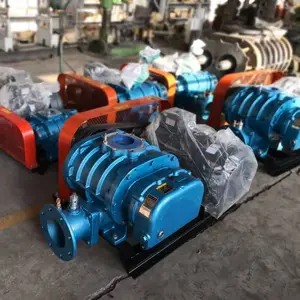 Aeration Blowers High Quality Sewage Treatment Vacuum Industrial Air Roots Blower For Aeration
