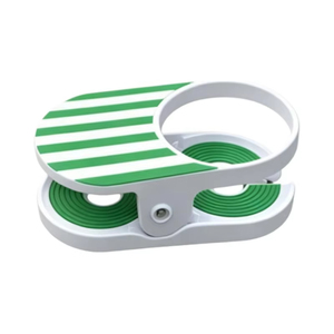 <b>Clip</b>-on Plastic Round <b>Hook</b>-Type Anti-Slip Beverage Holder Portable for Desk Table - Product Image 3