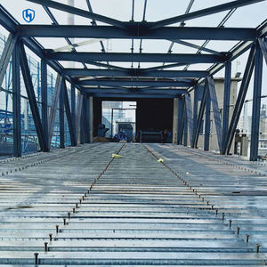 מבנה פלדה טרומי של HUAKE, מבנה ארוך טווח לחוות חזירים, אורוות סוסים, מחסנים, משרדים, בתי מלון, בתי ספר מרובים ובתי חולים - Product Image 1