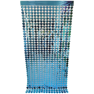 Cortina con flecos de papel de aluminio y corazón de melocotón, decoración de ventanas de fiesta, color <span class=keywords><strong>oro</strong></span> rosa, versión completa - Product Image 5