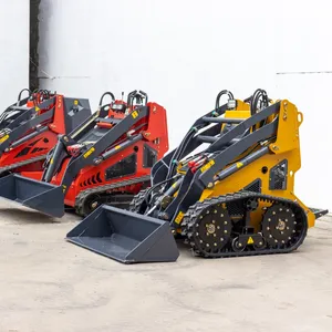 Mini skid loaders can add many accessories HT430 International Small skid steer loader with world famous engine