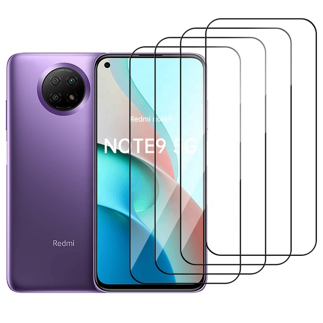 High Standard Bubble-Free Close Fit HD Tempered Glass OEM Custom for Redmi Note 9/9 5G/9 Pro/11/12/13/14 Pro