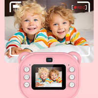 Ide Hadiah Baru 2025 Barang Harga Terjangkau Kamera Printer Instan Mini Layar 2.0 Inci untuk Anak-Anak 1080P Cetak Foto Instan untuk Anak-Anak