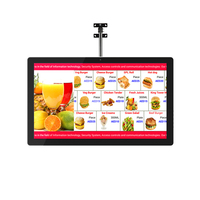 Cadre photo numérique Android 32 pouces Affichage tactile avec résolution HD 1080P avec haut-parleurs intégrés Tout-en-un
