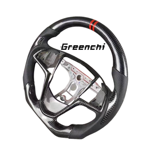 <span class=keywords><strong>Venta</strong></span> Directa de Fábrica: Volante de Coche Personalizado de Cuero y Fibra de Carbono para <span class=keywords><strong>Cadillac</strong></span> ATS L <span class=keywords><strong>CTS</strong></span> V 2013-2019 - Product Image 2