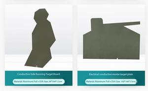 แผ่นเหล็กครึ่งร่างกาย-โลหะผสมความแข็งแรงสูงเกรดทหารเป้าหมายทนต่อแรงกระแทกสำหรับการทดสอบขีปนาวุธ - Product Image 3
