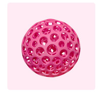 Balle à presser en plastique imprimée en 3D, poignée élastique, soulagement du stress, décompression, jouet sensoriel souple, unisexe, filles de 14 ans et plus