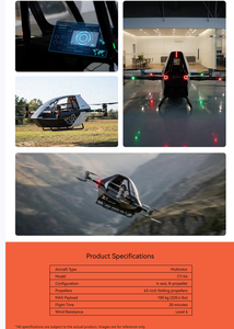 Nuevo RICTOR CY-X4 EVTOL, Aeronave Ultraligera Tripulada con Despegue y Aterrizaje Vertical - Product Image 5