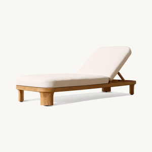 Hotel moderno lujoso al aire libre muebles de teca jardín reclinable piscina salón <span class=keywords><strong>Lagos</strong></span> teca tumbona ajustable - Product Image 1