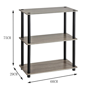 Estante de <span class=keywords><strong>pared</strong></span> estante de almacenamiento montado en la <span class=keywords><strong>Pared</strong></span> Soporte de exhibición de <span class=keywords><strong>madera</strong></span> estante de frutas y verduras soporte de pasillo de entrada percha de ropa - Product Image 2