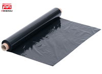 Film de paillage agricole noir en plastique PE, anti-herbe, rétention de chaleur et d'humidité, lutte antiparasitaire, résistance aux UV