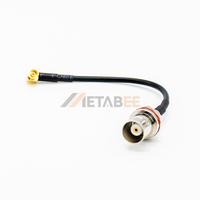 Câble Pigtail BNC Femelle vers MCX Femelle, Longueur Personnalisée, Assemblage RG174