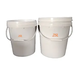 Quality factory direct selling 6 L plastic drum qq polypropylene material can hold liquid solid containers