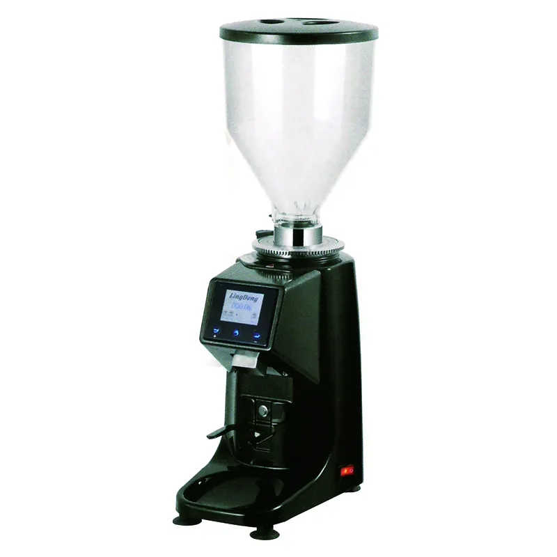 Commerciale macinacaffè macchina professionale 60MM Burr piatto elettrico automatico Touch Screen caffè stato macinino per commerciale