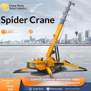 Grúa Araña Hidráulica Móvil con Control Remoto Inalámbrico, Operación de Oficina, Grúa Pequeña, Grúa Araña sobre Orugas - Product Image 5