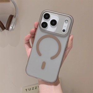 เคสโทรศัพท์แบบแข็งใสกันกระแทก ผลิตจากพลาสติก PC  ผิวด้านแบบแม่เหล็ก สำหรับ iPhone 17 16 15 14 Plus 13 12 11 Pro Max - Product Image 5