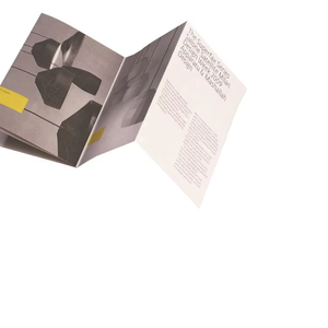 Brochure publicitaire, dépliant, livret imprimé en offset couleur personnalisée avec papier kraft et logo sur mesure - Product Image 6