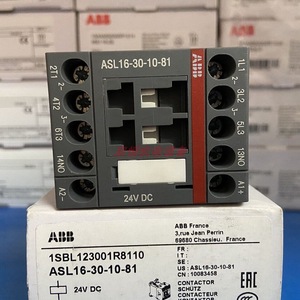 คอนแทคเตอร์อเนกประสงค์ Abb รุ่น Asl16-30-10-81 24Vdc สำหรับระบบอัตโนมัติในอุตสาหกรรม - Product Image 2