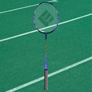 Lingmei ATTACK 1270 <span class=keywords><strong>Raquette</strong></span> de <span class=keywords><strong>badminton</strong></span> bas de gamme/adaptée aux débutants 4U en fibre de carbone G5 Grip Prix abordable pour les joueurs d'entrée de gamme - Product Image 2