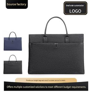 Maletín para Portátil al por Mayor con Logotipo Personalizado, Ligero, Protector, con Funda de Hombro y Bolsa de Transporte Suave para Negocios - Product Image 1