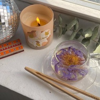 Magnifique Sachet Individuel de Fleurs de Nymphaea Caerulea Bleues de l'Intuition, Fleurs de Lotus Séchées, Tisane Détoxifiante Saine aux Fleurs