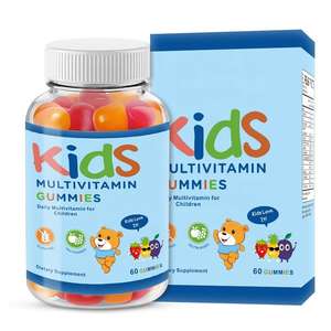 OEM Niños Vitamina C Gummy DHA Niños Suplemento Oso Vitamina D3 K2 Gummies para Niños Sin Azúcar Vitaminas Multivitamin Gummies - Product Image 1