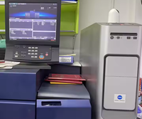 Konica Minolta BizhubPress C1100/C1085 Photocopieuse couleur A3 remise à neuf de haute qualité d'occasion Fonction fax pour un usage professionnel