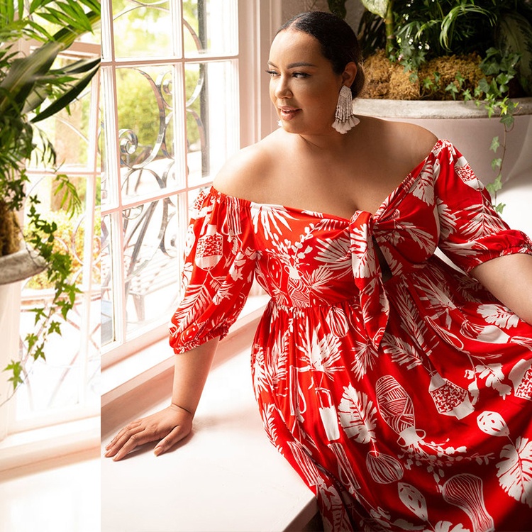 Plus Size Umbrella Dress Elegant Fashion for Women
