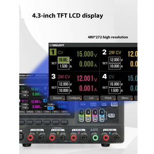 Alimentation haute puissance, test de stabilité du display à cinq chiffres programmable linéaire à quatre canaux - Product Image 3