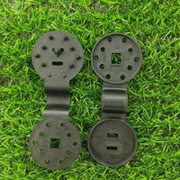 Clips ronds en plastique pour tissu d'ombrage Clip de fixation pour filet pare-soleil Clips pour tissu d'ombrage