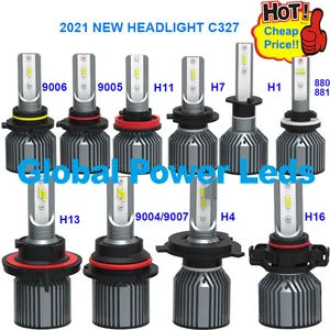 New H3 Led Headlight Globalpowerleds Factory Led Car Fog Light Competitive Price C327 60W H3 Led Headlight