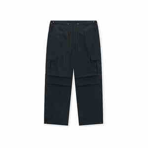 Nuovi <span class=keywords><strong>Pantaloni</strong></span> da Uomo 2025 Multitasche a Doppia Pince Casual Sportivi a Gamba Larga, Modello Largo Stile <span class=keywords><strong>Paracadutista</strong></span> Vintage con Laccio da Lavoro - Product Image 4