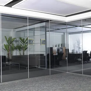 Glass Room Partition Conference Hall Commercial Soundproof Office Soundproof Glass Room Divider Office Partitions