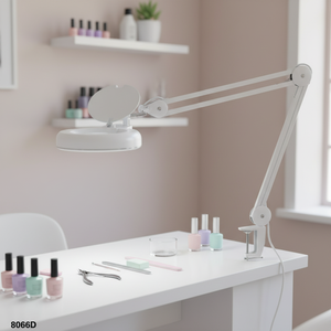 High Quality Dimmable Lamp With Clamp on Led Table Magnifying Glass <b>Light</b> for Eyelash Extensions Salon - Product Image 3