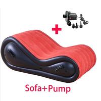 Canapé gonflable en PVC épais et durable, résistant aux explosions, pour l'intérieur des hôtels