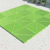 Baldosas Modulares de PVC QIQIAN Antideslizantes, Impermeables y Resistentes a los Arañazos para Garaje, Cobertizo y Exteriores