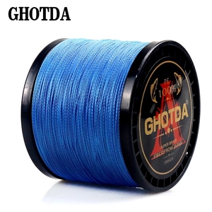 GHOTDA tressé ligne de pêche PE <span class=keywords><strong>Fil</strong></span> 500M 4 brins multifilament ligne de pêche <span class=keywords><strong>carpe</strong></span> pêche 10-120lb - Product Image 5
