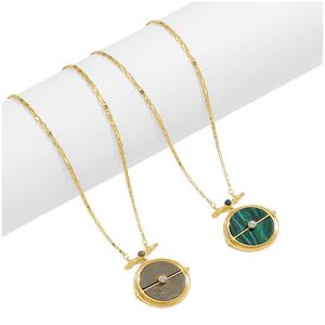 Collier Pendentif Coeur Collier <span class=keywords><strong>Croix</strong></span> En Acier Boucles d'Oreilles Pierres Précieuses Diamant Inox Collier Pendentif Hip-Hop chez Christopher - Product Image 1