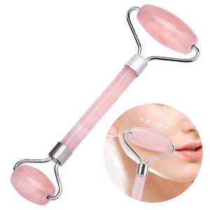 Rose Quartz facial massager beauty equipment shenzhen massage stones for sale - Product Image 4