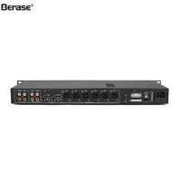 5,1 canales 110V 20Hz ~ 20KHz Karaoke Procesador Echo Reverb Professional con interfaz de software de PC